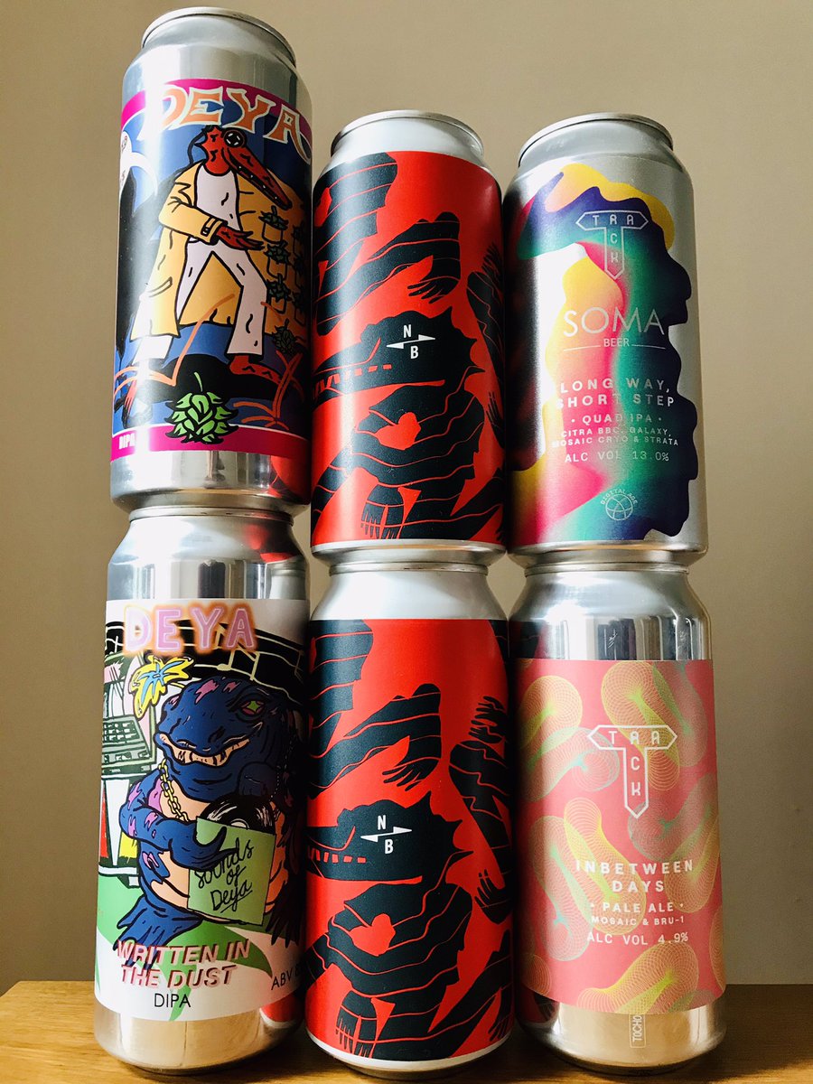 Tim (@_timwiddowson) on Twitter photo Liberated from MCR pre-lockdown. A Quad IPA, 2x TIPA’s, 2x DIPA’s & Pale ale for good measure. <a href="/NorthBrewCo/">North Brewing Co</a> <a href="/deyabrewery/">DEYA</a> @trackbrewco sourced from @trackbrewco & <a href="/olbrewerybar/">ÖL Brewery & Bar</a> by @Lizzie_Wid freshly delivered by <a href="/CliveRicho1969/">Clive Richardson</a> ... I love it when a plan comes together. Liberated from MCR pre-lockdown. A Quad IPA, 2x TIPA’s, 2x DIPA’s & Pale ale for good measure. <a href="/NorthBrewCo/">North Brewing Co</a> <a href="/deyabrewery/">DEYA</a> @trackbrewco sourced from @trackbrewco & <a href="/olbrewerybar/">ÖL Brewery & Bar</a> by @Lizzie_Wid freshly delivered by <a href="/CliveRicho1969/">Clive Richardson</a> ... I love it when a plan comes together.