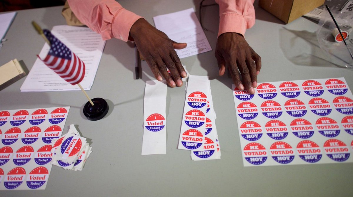 democracync's tweet photo. FACT: For all absentee ballots, including early voting ballots, NC election workers will write an identifying number on your ballot upon receipt. This number assigned to each ballot/voter is required by law. This writing DOES NOT invalidate your ballot. 

Pass it on. #ncpol https://t.co/J4EOWLE1VR
