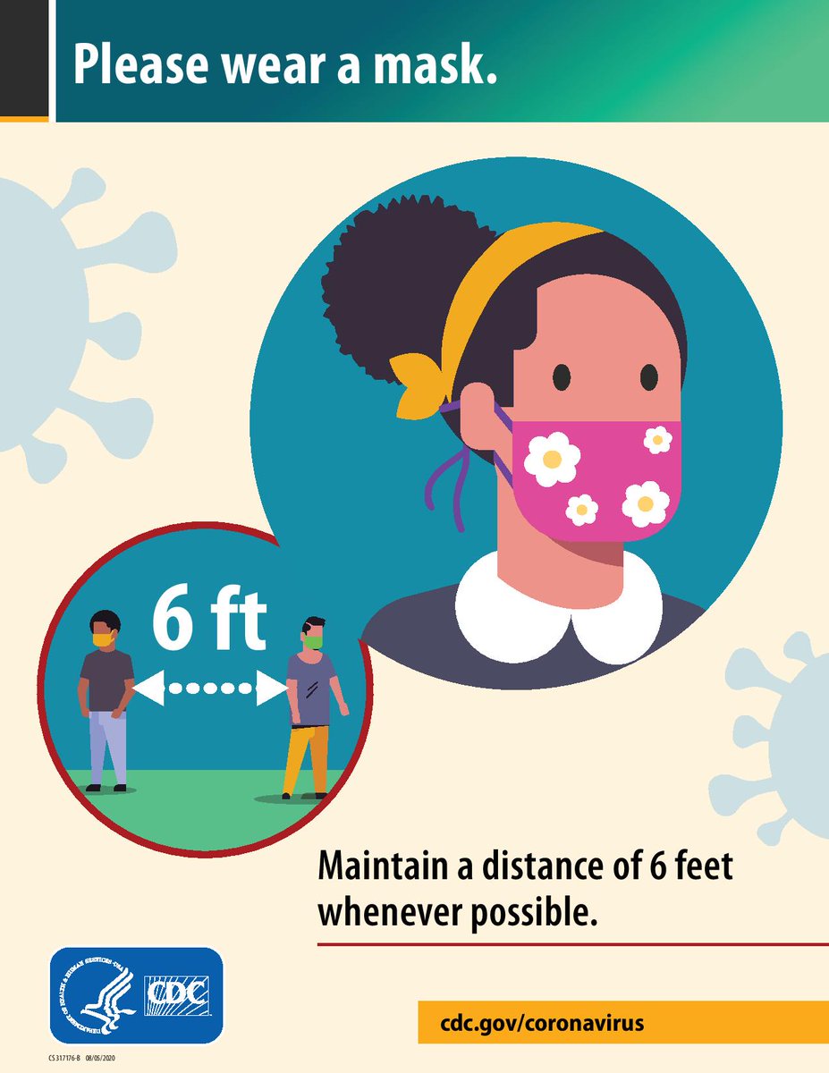 AllclearEvents's tweet image. Implementing #SocialDistancing procedures at your event is key to creating a safe space. Maintaining a distance of 6 feet between participants and wearing a mask can help create a safe platform and event for you to conduct business! #AllClearEvents #eventprofs #CDC #facecovering