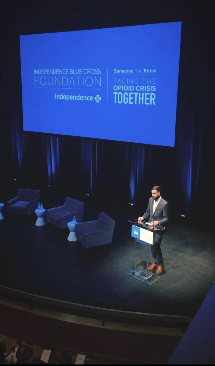 Two years ago today is the first time I publicly shared my story of active addiction and recovery at the <a href="/IBX/">Independence Blue Cross</a> Someone You Know conference. Much has changed since then (including shaving my head) and I look forward to what comes next. #BreakTheStigma