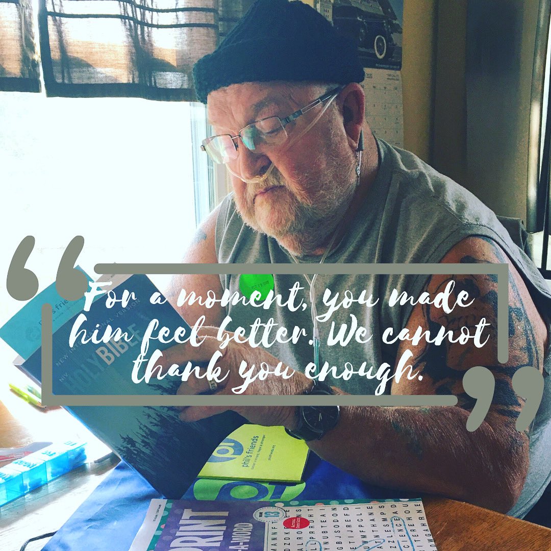 PhilsFriends's tweet image. Do you know someone battling cancer? They would appreciate the encouragement as they fight—send a care package today! 
 
philsfriends.org 
 
#cancersupport #cancerisstrong #hopeisstronger #carepackages #cardsofhope #hopeoncall