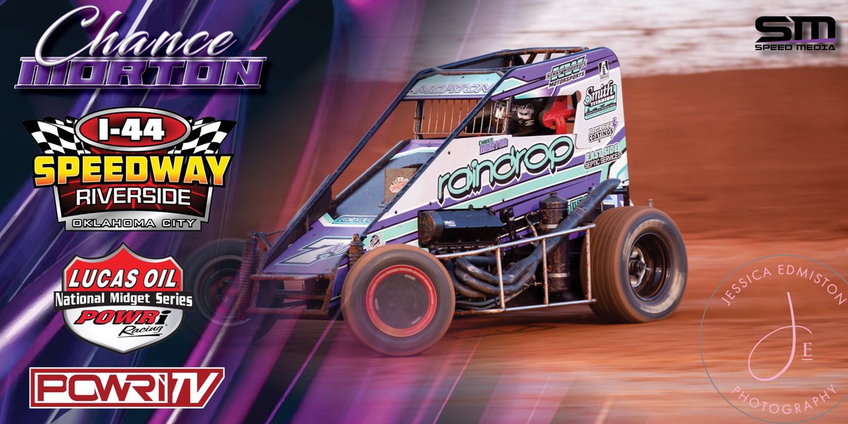 IT’S RACE DAY!🏁

🙎🏻‍♂️ <a href="/ChanceMorton_7m/">Chance Morton</a> 

🗓 October 16th

📍 @I44SpeedwayOKC 
       Oklahoma City, OK

🖥 <a href="/POWRiTV/">POWRi TV</a> 

📲 Results here 

📸  <a href="/Jessica_dawnn13/">Jessica Edmiston</a> 

#SpeedMedia