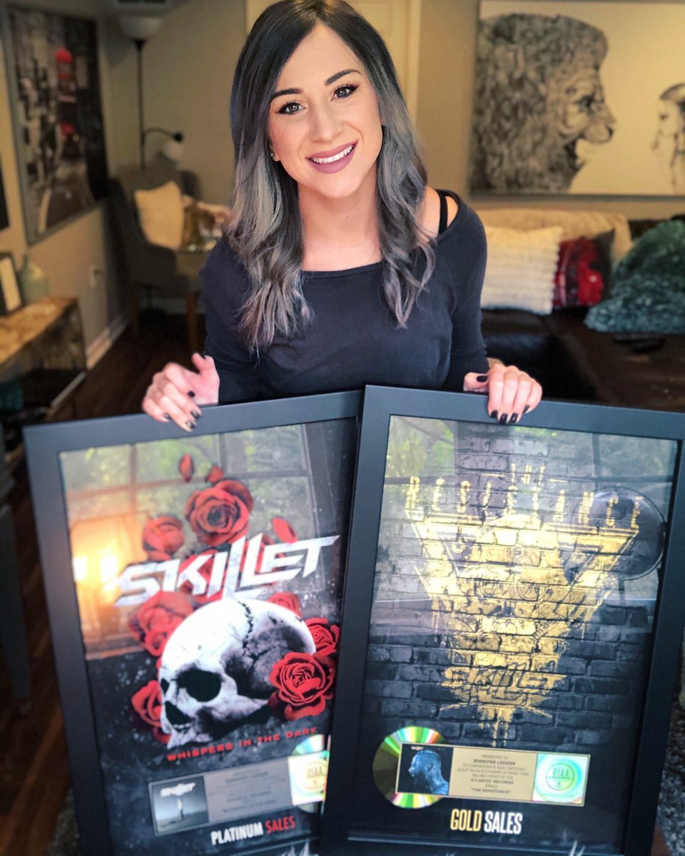 So thankful to be associated in anyway w/ this music &amp; this incredible team. Hope is a powerful thing- to be able to play music that carries it is an absolute privilege. Thank you Panheads for being the most incredible fan base. thank you <a href="/skilletmusic/">Skillet</a> for letting me be a part🖤