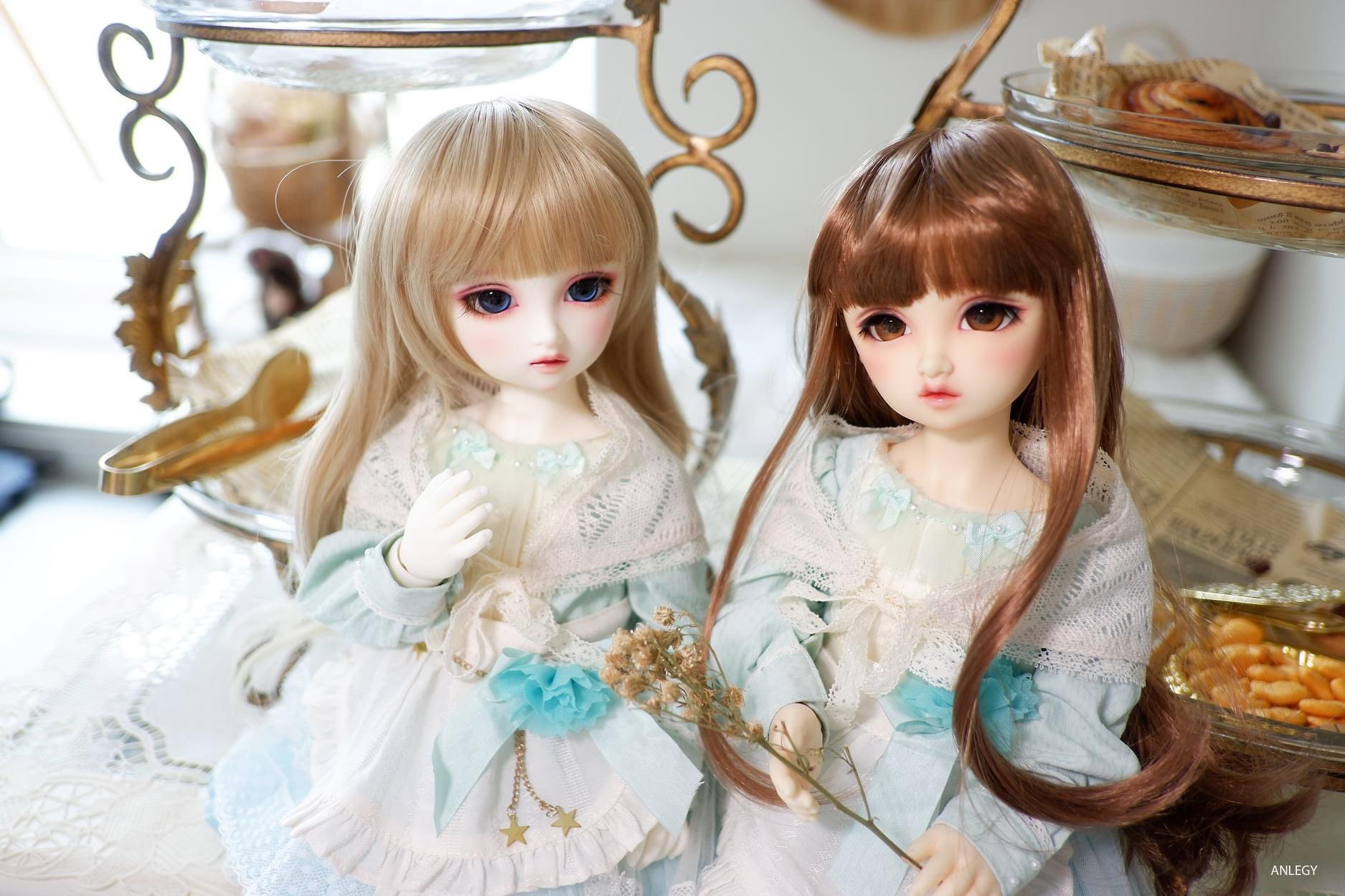 ボークス ドルフィー アナと雪の女王 Dear SD アナ エルサ 2体セット