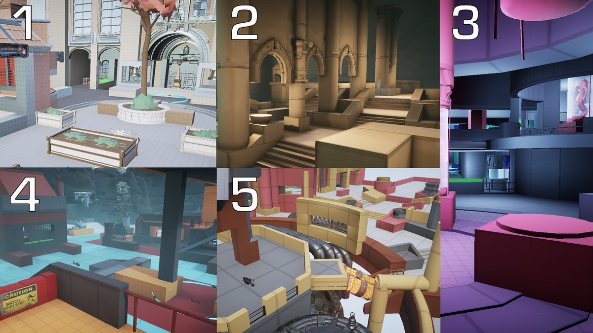 #Blocktober is here! Guess the #Gears5 maps below. 😏