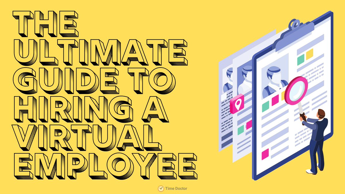ManageYourTime: #VirtualEmployees are one of the easiest ways to quickly scale📈your workforce & streamline work activities.
Just follow our step-by-step guide📖here 👉 bit.ly/3lQcgBu to hire #remoteemployees in no time.