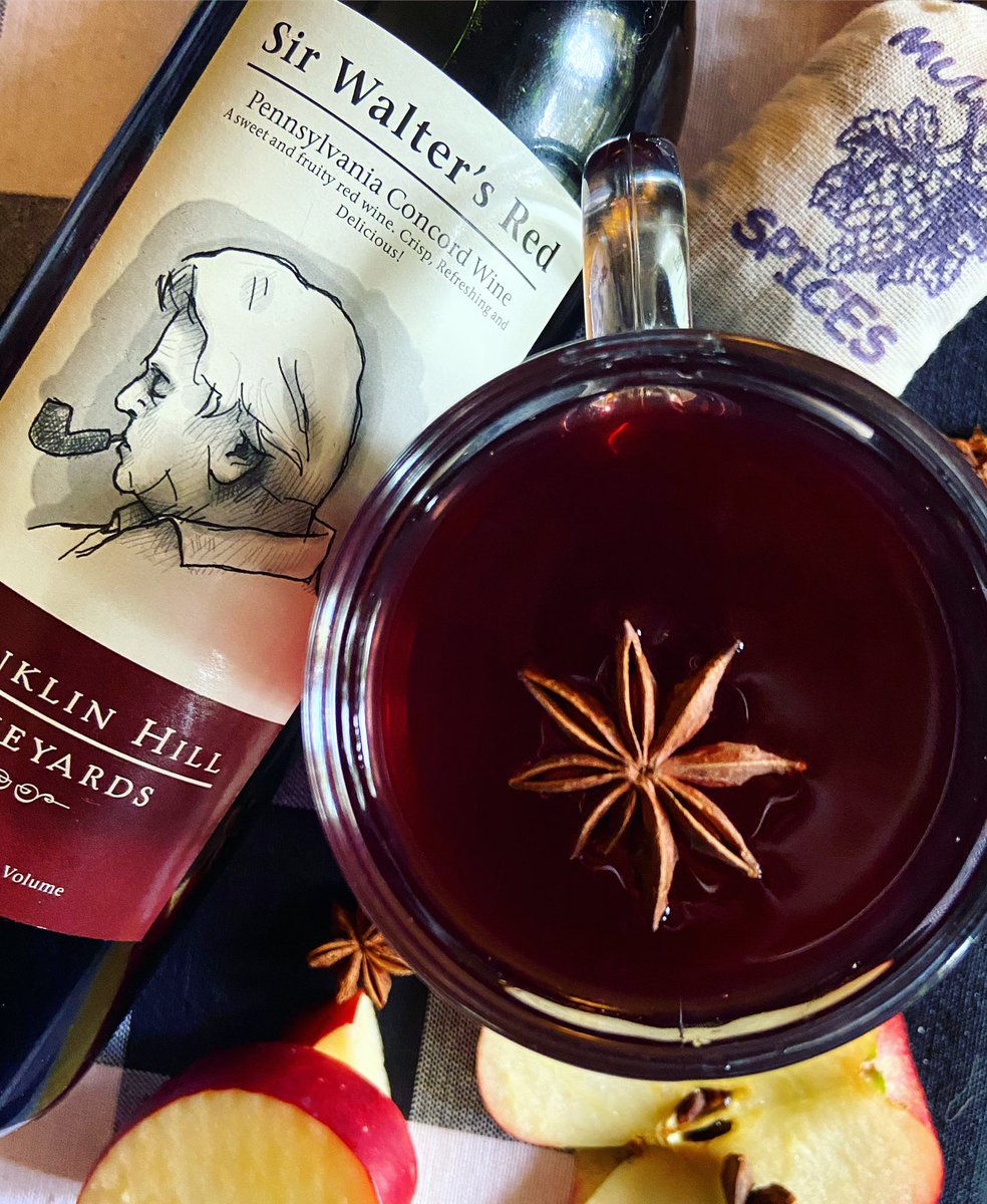 Cozy up with a glass of mulled wine today! Available at all locations.😍