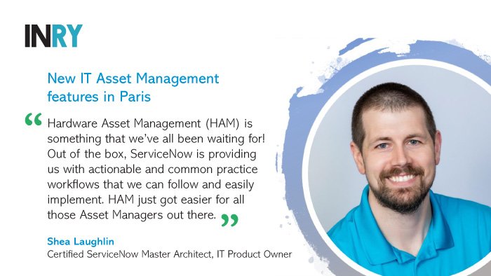 BipinParacha's tweet photo. With @servicenow Paris, get a much richer HAM experience. Read on to find out more. https://t.co/5eiXOAbMVT https://t.co/BgT8LhaORE