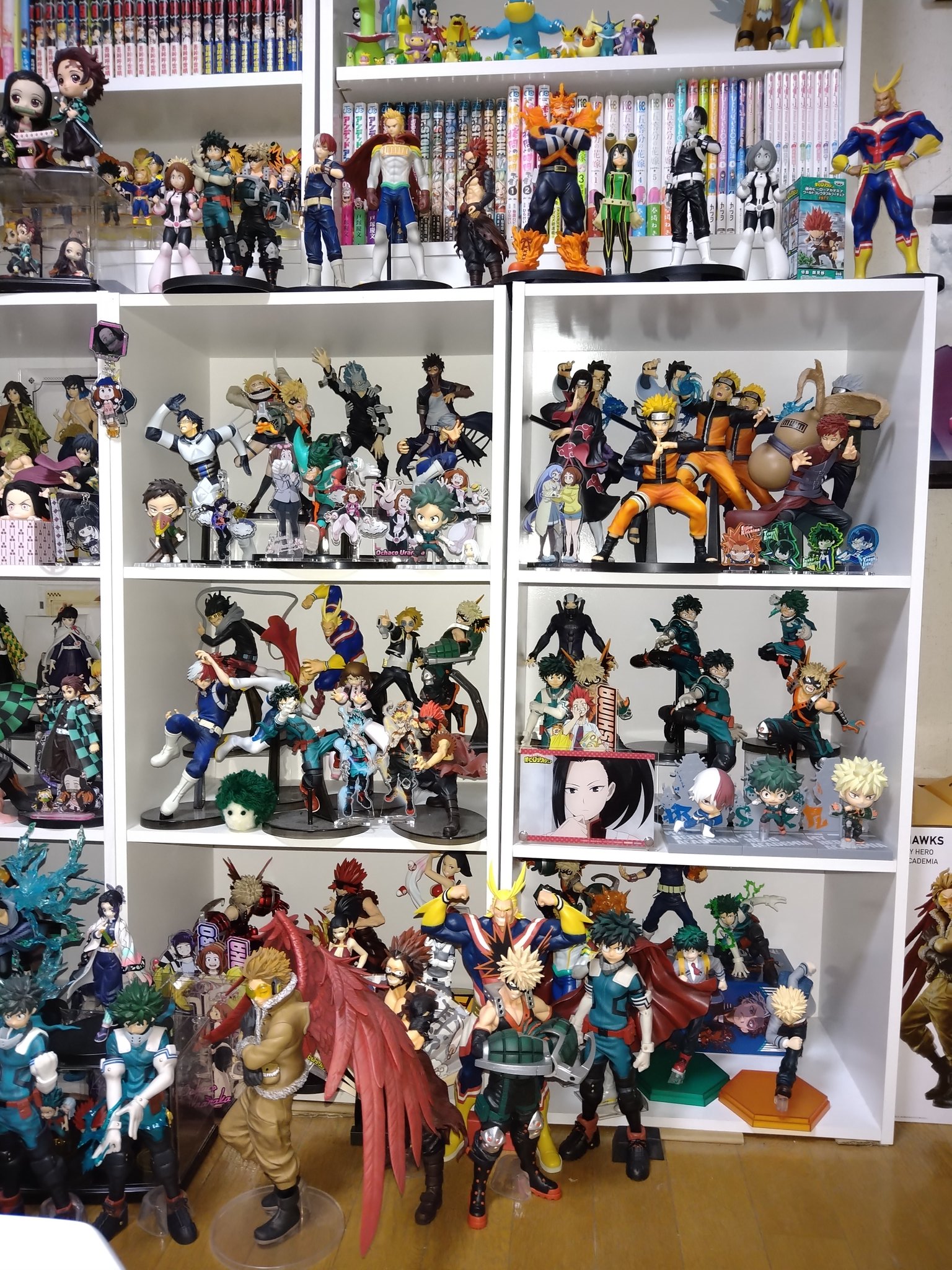 フィギュアまとめ売り ヒロアカ ナルト らんま ジョジョ 鬼滅 HUNTER