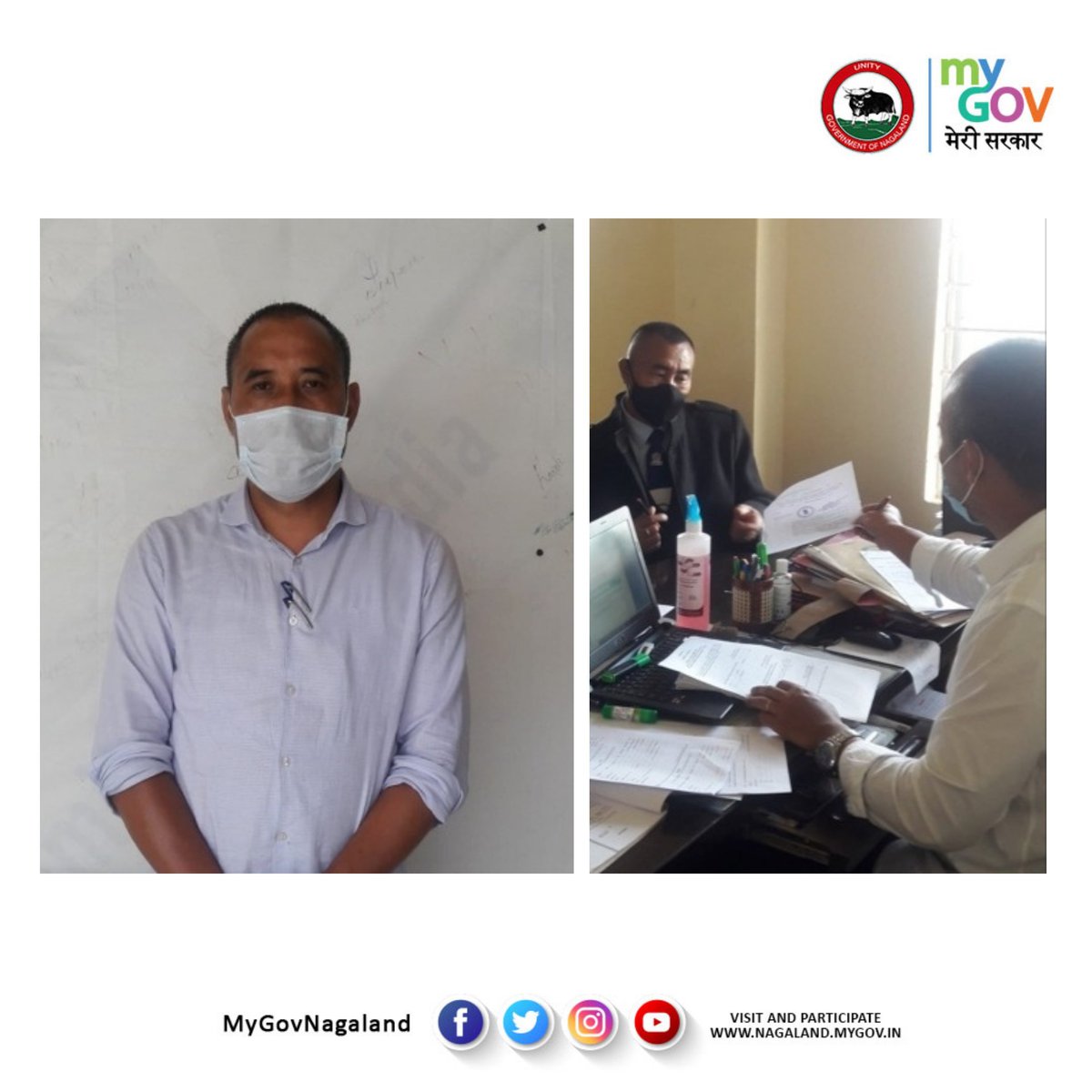 dimapurtoday's tweet photo. Intending Candidates for Bye-election to the 14 Southern Angami 1 constituency files their nominations.
#SouthernAngami #Kohima #Nagaland #ByeElection #NDPP #NPF #DimapurToday https://t.co/dbL9n56F6L
