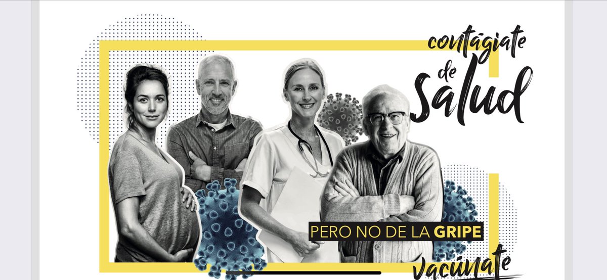 ✅Ya ha comenzado la campaña de #vacunaciónantigripal  #gripe #vacunadelagripe 
✅Puedes vacunarte hasta el 31 de enero de 2021
Abrimos hilo👇