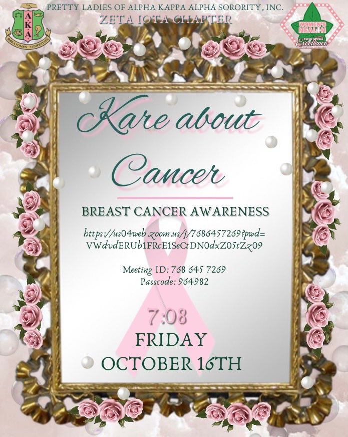 Join us today for Kare about Cancer at 7:08pm. We will be playing Kahoot so please have a separate device ready. SkeeWee you there 💕💚 

Join Zoom Meeting

us04web.zoom.us/j/7686457269?p…

Meeting ID: 768 645 7269

Passcode: 964982