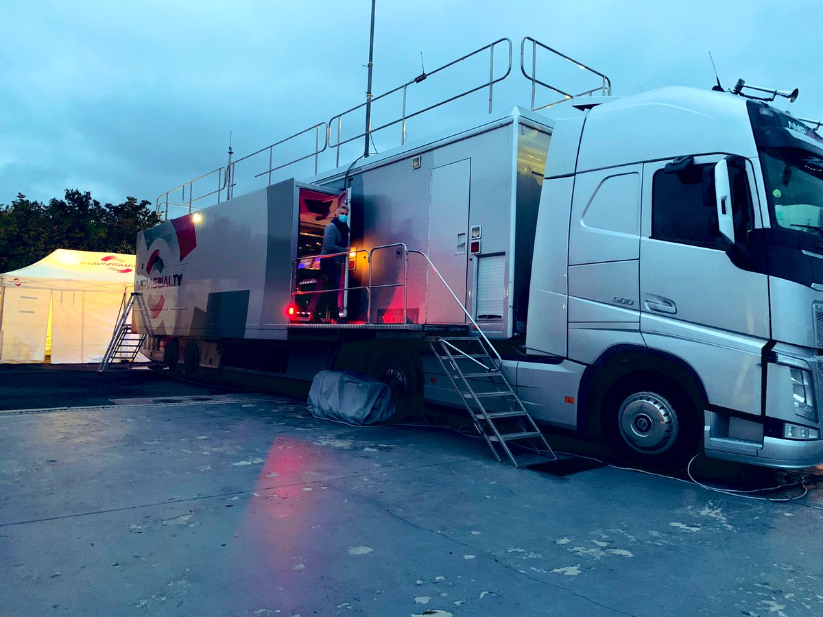 chrisrawes's tweet photo. Welcome to @FIA_WTCR at the Hungaroring 🇭🇺 We are broadcasting  all the on track action to planet earth this weekend from the Outside Broadcast Truck ‘Millenium 1’ 🤓 Final checks taking place tonight and we are live on the Tele tomorrow and Sunday 📺 👍🏻@Eurosport https://t.co/a2se6XWdCT