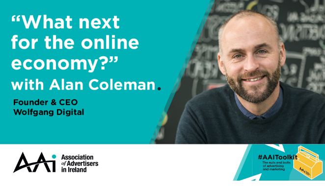 WolfgangDigital's tweet photo. Alan will be talking to @TheAAI this Tuesday at 10am to discuss the future of the online economy. Join them by registering at the link!
https://t.co/rWHMVOVpbQ
#aaitoolkit #webinar https://t.co/eCBDzJVsez