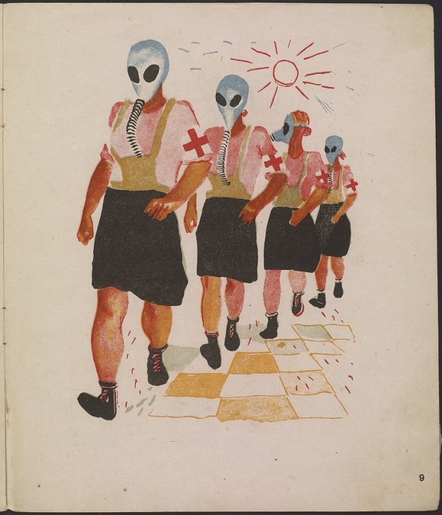 sovietvisuals's tweet photo. "Red Army" Soviet children's book illustrated by Alexander Deineka, 1929 https://t.co/cp4R8h0uHE