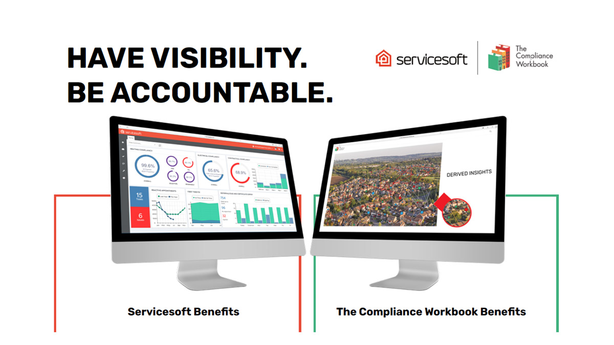 servicesoftuk's tweet photo. Combining #Servicesoft &amp; @TCW_01 ensures a Complete End-to-End #ComplianceSolution.
From job scheduling ✔️engineers on-site ✔️…to… validation of documents ✔️ sign off in the dashboard✔️
Have Visibility. Be Accountable.
#PropTech #UKhousing #Compliance #certification #data #tech https://t.co/67nLqnm2Zp