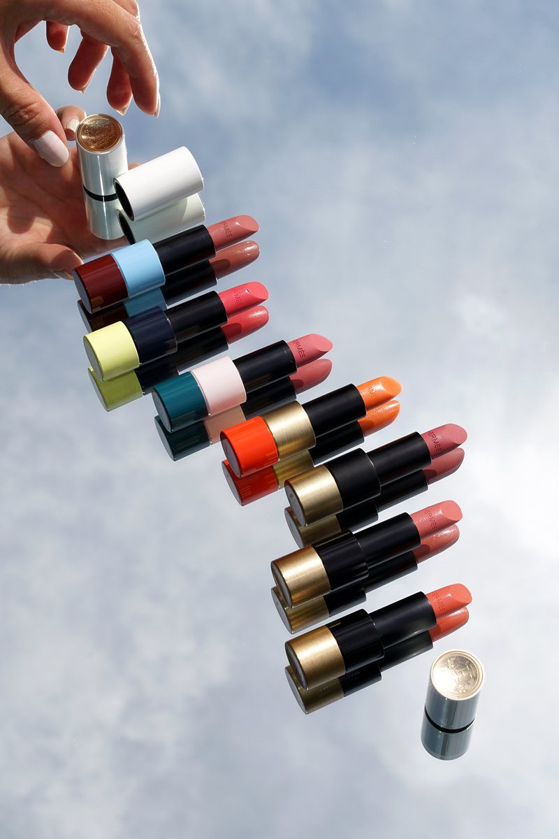 The prettiest luxury lipsticks from <a href="/Hermes_Paris/">Hermès</a> - haul picks on the blog! bit.ly/hermes-lipstick #hermes #hermesbeauty #hermeslipstick
