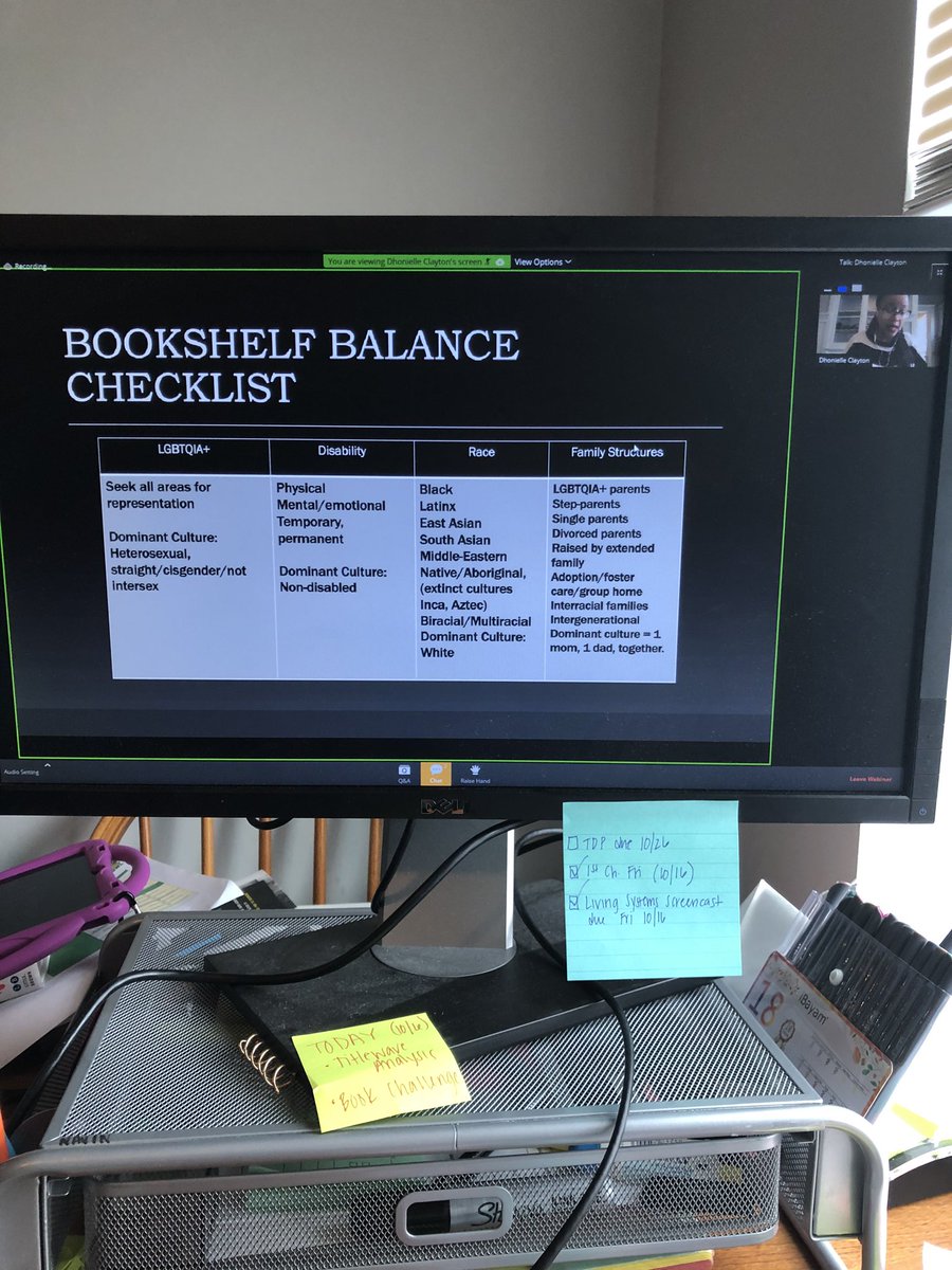 DundalkHSLib's tweet photo. Amazing keynote and #MASL2020! Always amazing to hear & learn from @ElloEllenOh & @brownbookworm! Utilizing these lists ASAP to check my blind spots for collection development! Thank you both for the important work that you do!
#bcpslms https://t.co/ZQ8tFSOOCQ