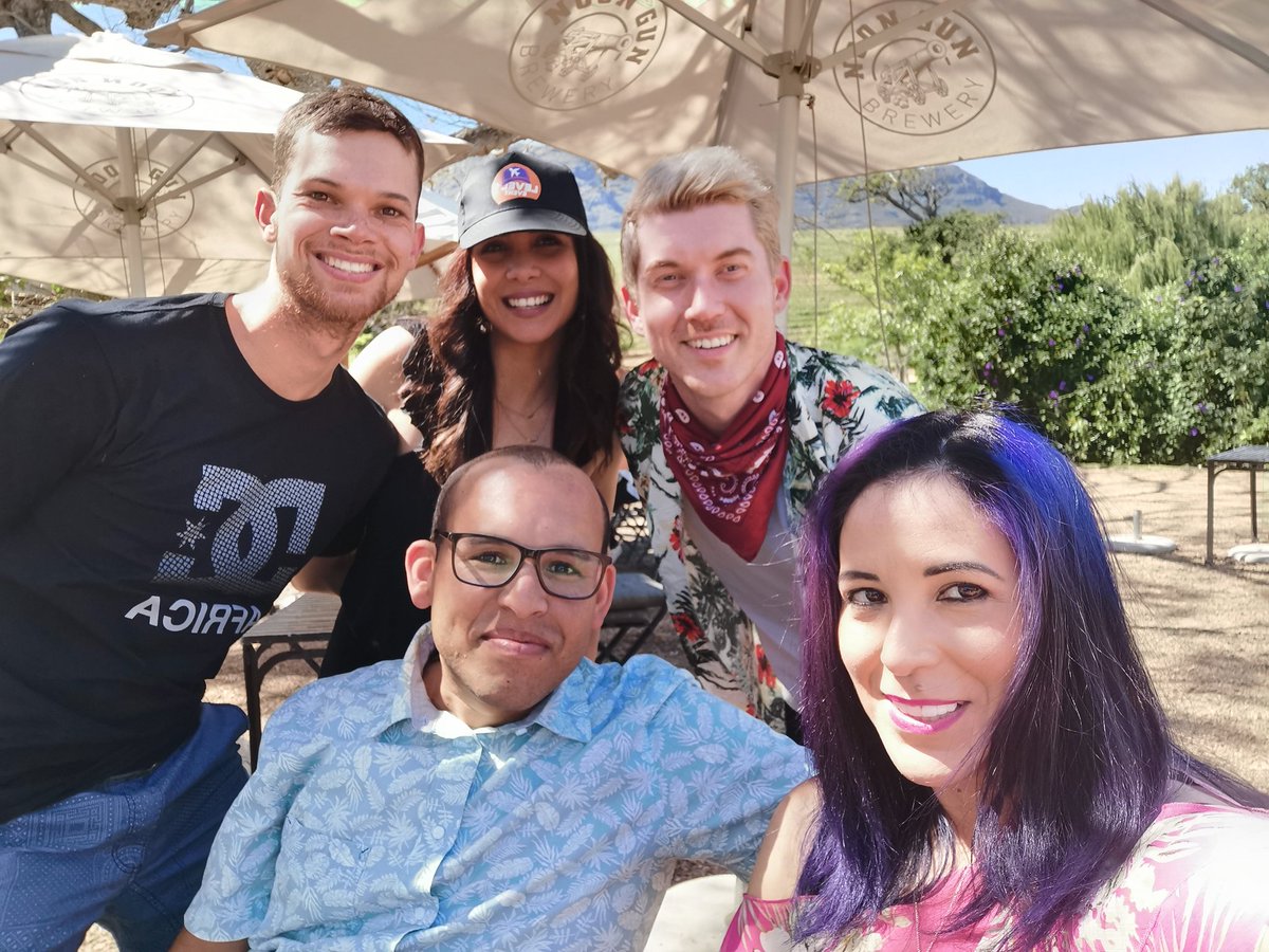 thejaxblog's tweet photo. βοΈπSo good seeing all my Travel #tweeple today!! ππHappy #FF Thanks @GrootConstantia @CapeTownRedBus @AquilaSafaris @GoSeeDoSA @LetsPartyEvents for an epic #Level1Event https://t.co/Ef8ZmsMTUo