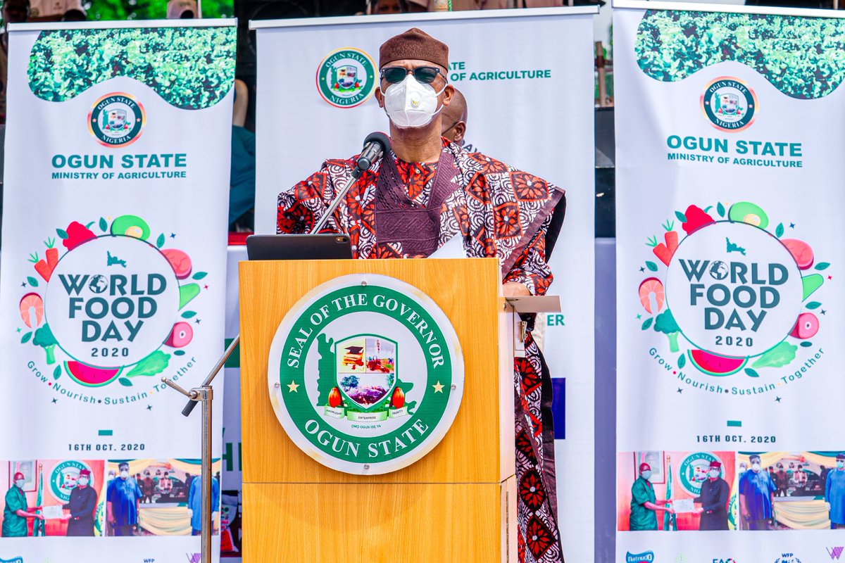 DapoAbiodunCON's tweet photo. Today, World Food Day avails us the opportunity to address hunger and malnutrition, which are the greatest global challenges. https://t.co/xzYGsOt6ZU
