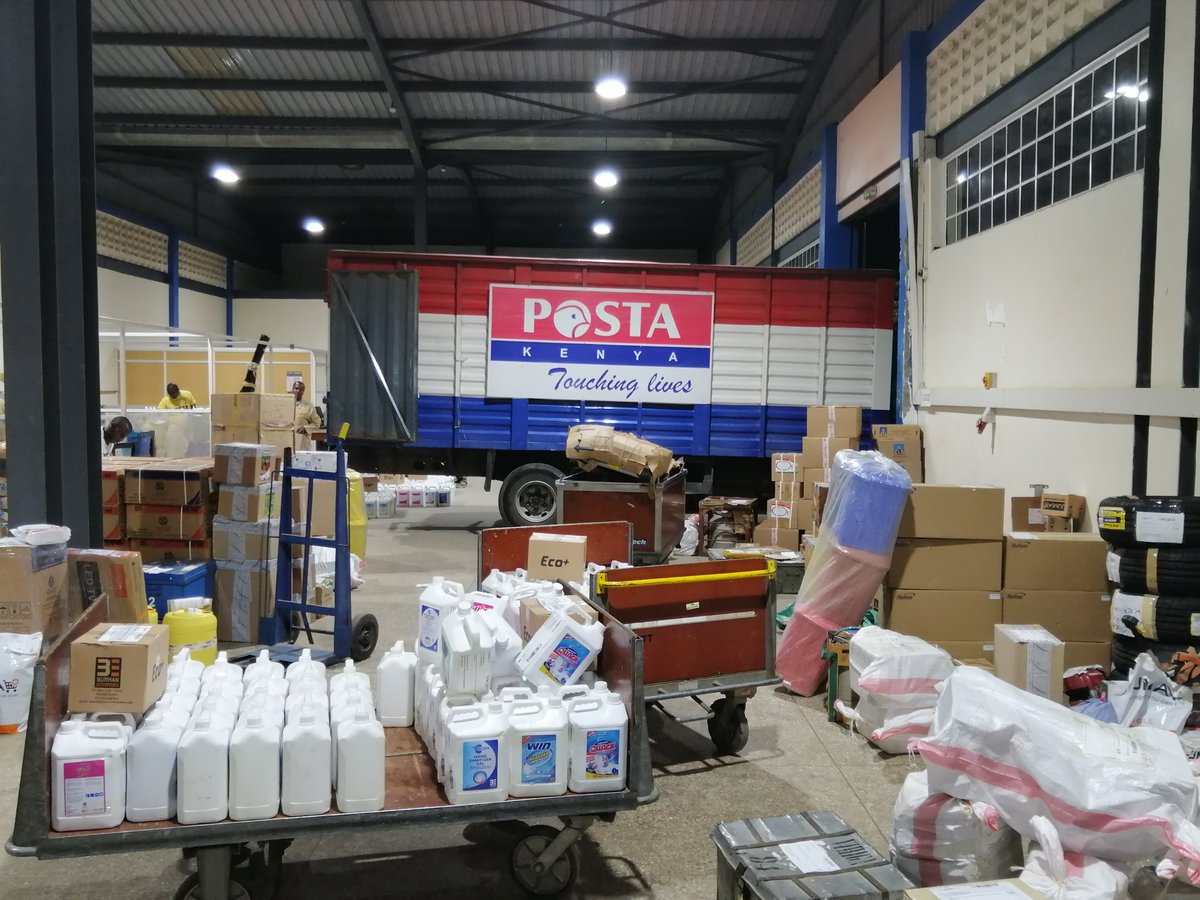 Posta_Kenya's tweet photo. Our  dedicated staff are working hard to ensure your mail and parcels are delivered in record time.
#TouchingLives
#TeamNoSleep https://t.co/0Cxgxyj4Qq