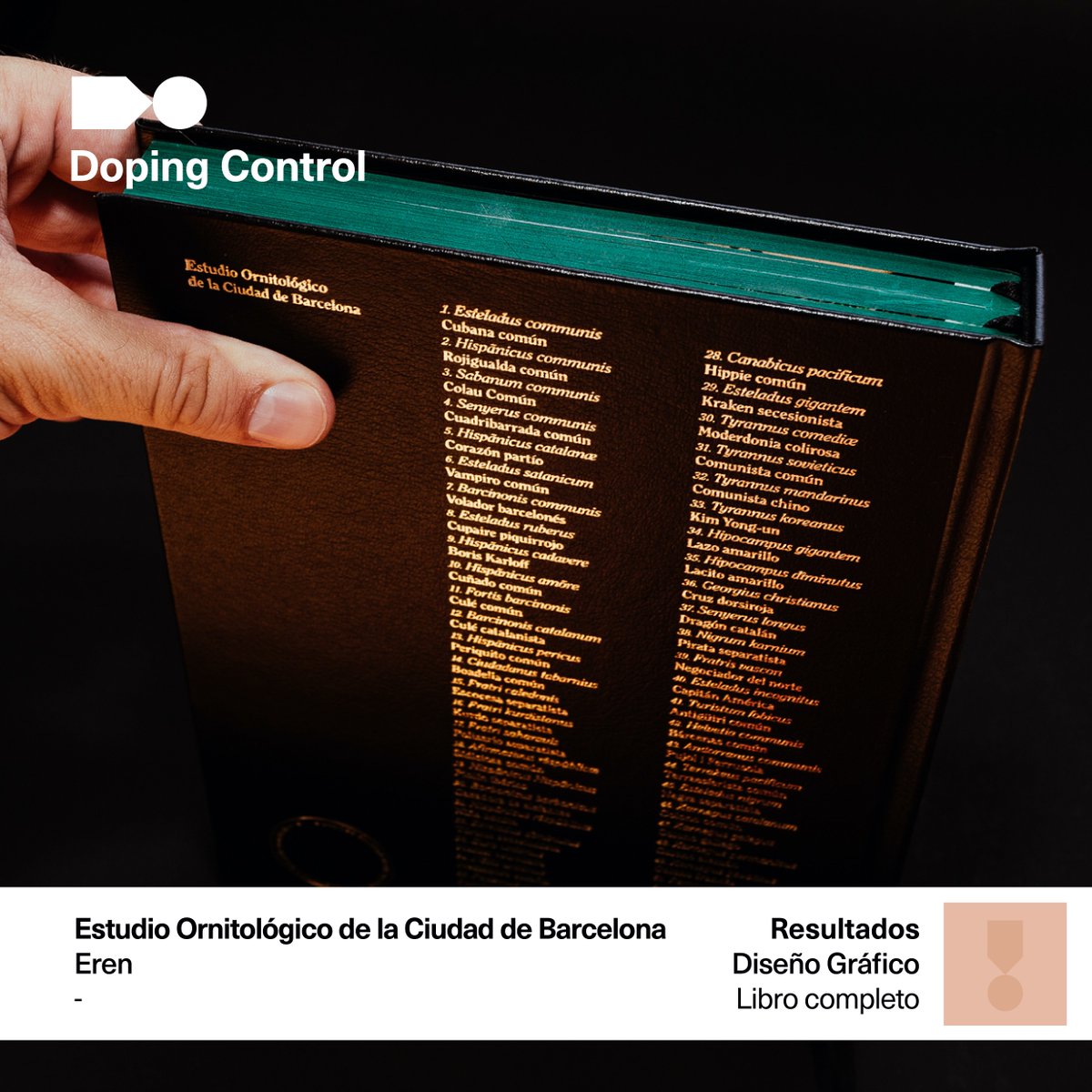 adgfad's tweet photo. #ADGLaus20 #DiseñoGráfico #LibroCompleto

Estudio Ornitológico de la Ciudad de Barcelona by @erenTWEET https://t.co/32fz1nCyGk