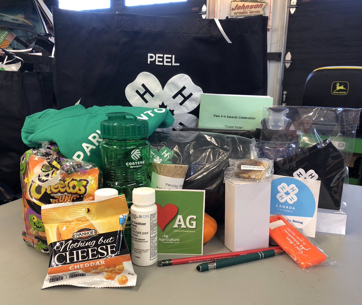 Tomorrow, Oct 17, is our Curbside Celebration of our members and volunteers. So come drive by the Brampton Fairgrounds, 2-4pm, for members to pick up their celebration bags.