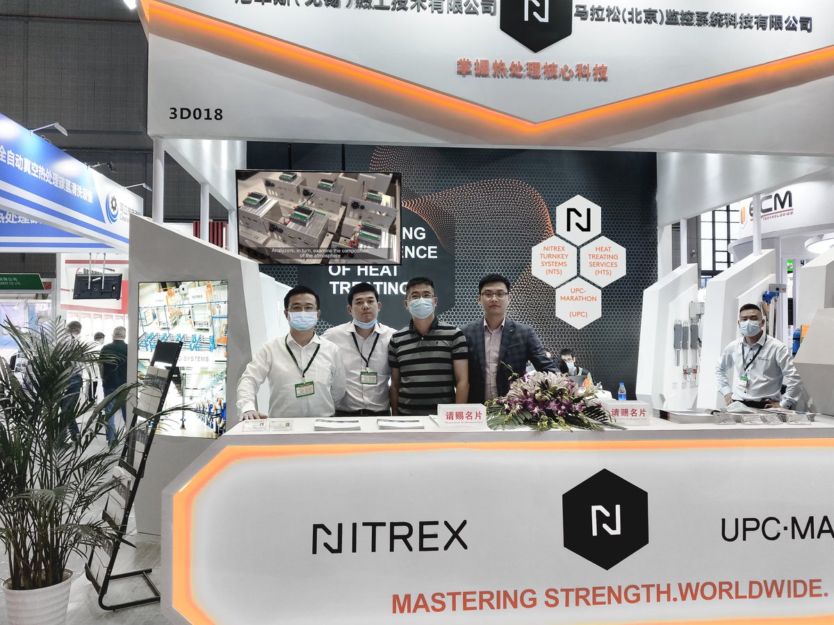 GroupUPC's tweet photo. Nope, this is not a throwback picture. This week, the China Heat Treating Association hosted a live edition of the 2020 Shanghai Heat Treatment Exhibition. Booth visitor turnout was strong with many mfrs planning to invest in their production capacity. https://t.co/57YrszVhtK https://t.co/nJJIOg4dwi