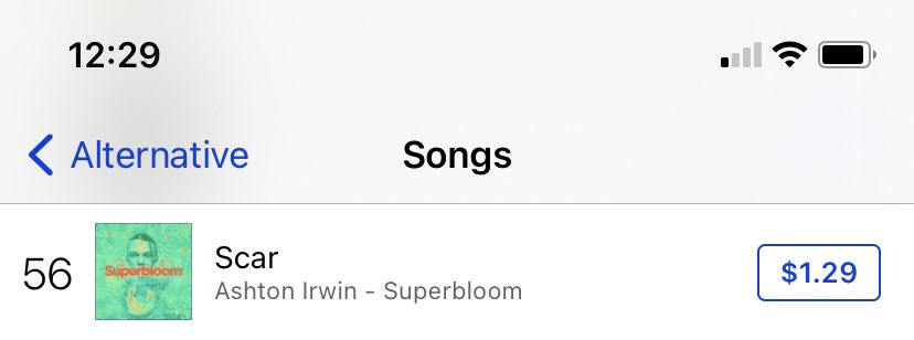 RebelAtHeart32's tweet photo. Canada as we start our day listening to @Ashton5SOS new single scar, please keep on streaming. Scar is at #56 on the Canadian iTunes Charts      Let’s give Ashton Irwin love... #SCAR #NewMusicFriday #alternativemusic #NewMusic2020 #StreamSkinnySkinny #HYFWYLF ##StreamScar 🧡💙xx https://t.co/yUwqpZEnZm