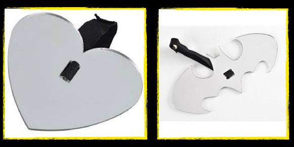 Prince’s costume designer Helen Hiatt commissioned mirror jewellery from  @mlstreitz for the   #SOTT project & these graphic pieces were heavily featured in artwork. Streitz went on to create unique acrylic symbol belts, bracelets, brooches for Lovesexy, Graffiti Bridge & Batman.