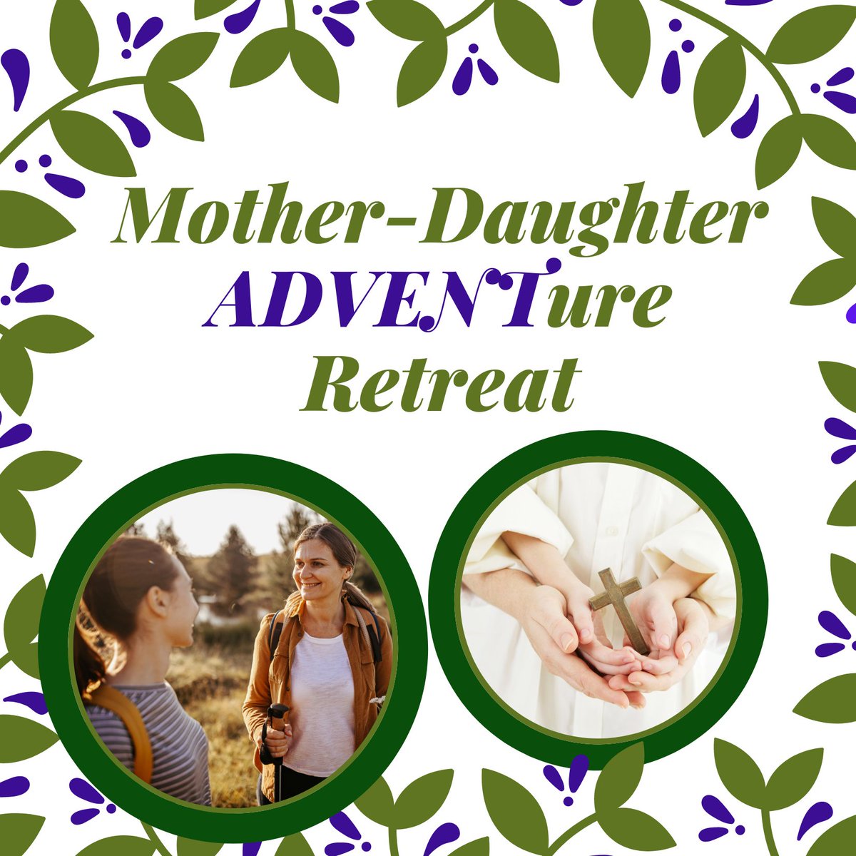 Mother Daughter Retreat December 4-6! One weekend away from it all and the Advent of a new relationship. Sign up today at:
thepines.org/family-programs