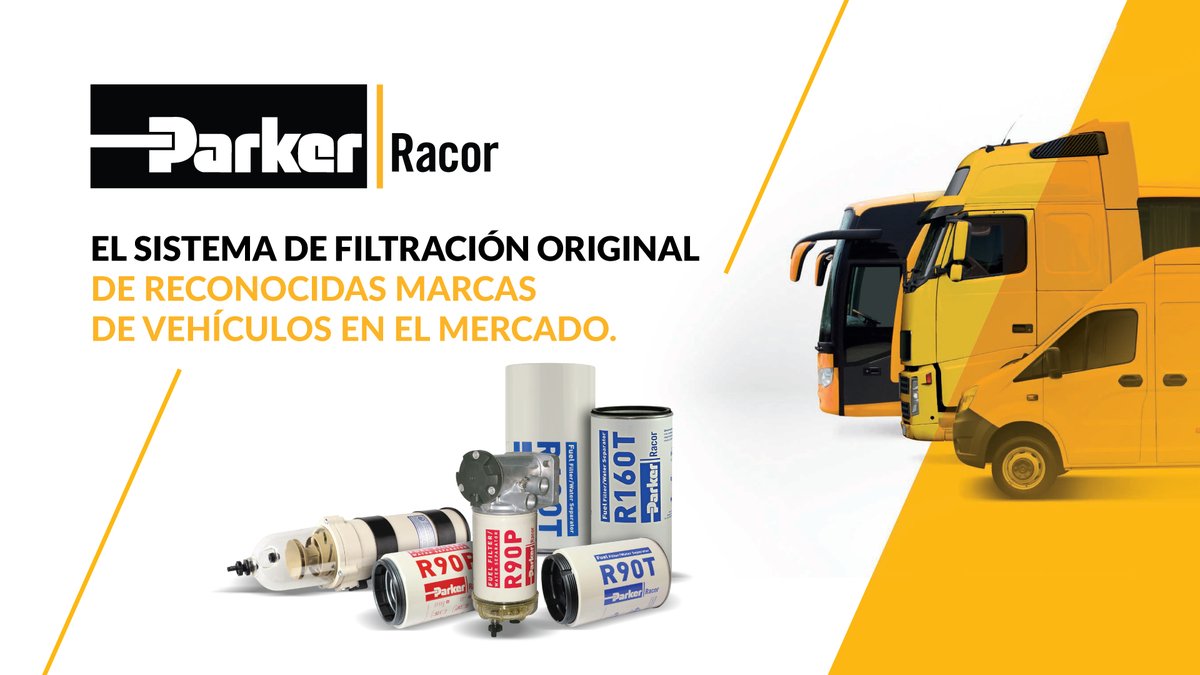 ConautoEC's tweet photo. La gama de filtros #Racor incluye productos para todo tipo de aplicación donde se encuentre un motor tales como camiones y autobuses, carretera o fuera de ella. Racor es una división de Parker, LÍDER mundial en la innovación sistemas de filtración. https://t.co/sM3eqx8s6B