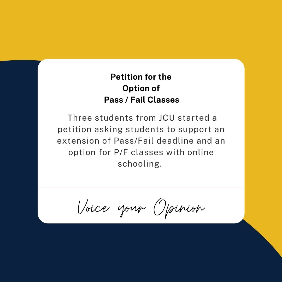 JCU Student Government tweet media