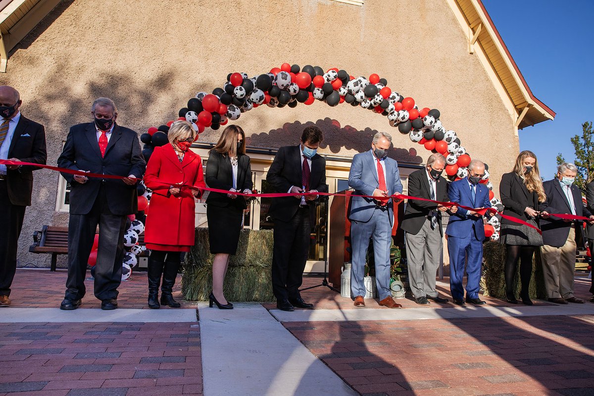 TexasTech's tweet photo. It is one of the oldest buildings on campus. Today, Texas Tech unveiled renovations to the historic dairy barn. 

The project was part of a $3.5 million fundraising effort to reestablish the facility as a functional, collaborative educational space.

📰➡️ https://t.co/2zS4EfYdVj https://t.co/o1xBTv2r5N