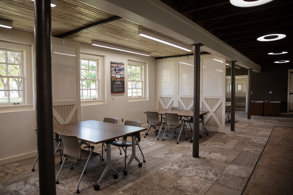It is one of the oldest buildings on campus. Today, Texas Tech unveiled renovations to the historic dairy barn. 

The project was part of a $3.5 million fundraising effort to reestablish the facility as a functional, collaborative educational space.

📰➡️ bit.ly/2H8Esk0