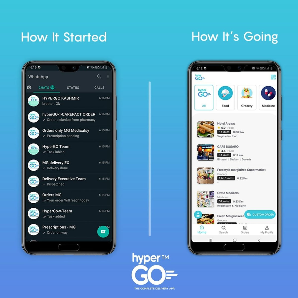 thinkwintech's tweet image. Hypergo journey😍😍

play.google.com/store/apps/det…

#thinkwintech #hypergo #fooddelivery #foodie #kulgam #anantnag #kashmir #india #instafood #likeforlikes #fooddeliveryservice #onlineshopping #homedelivery