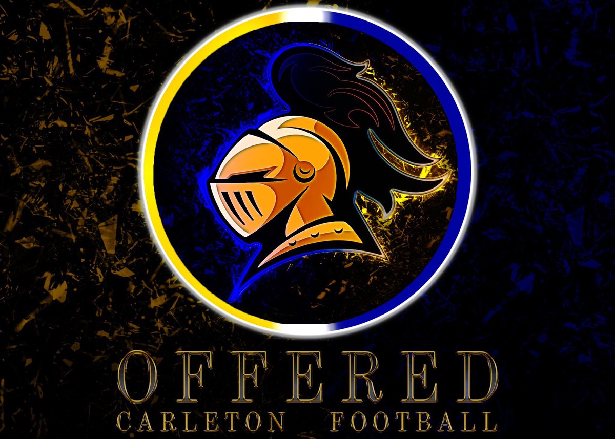Extremely blessed to receive my 3rd offer from Carleton! <a href="/CoachLeeXiong/">CoachDennisLeeXiong</a> <a href="/CarletonFB/">Carleton Football</a>