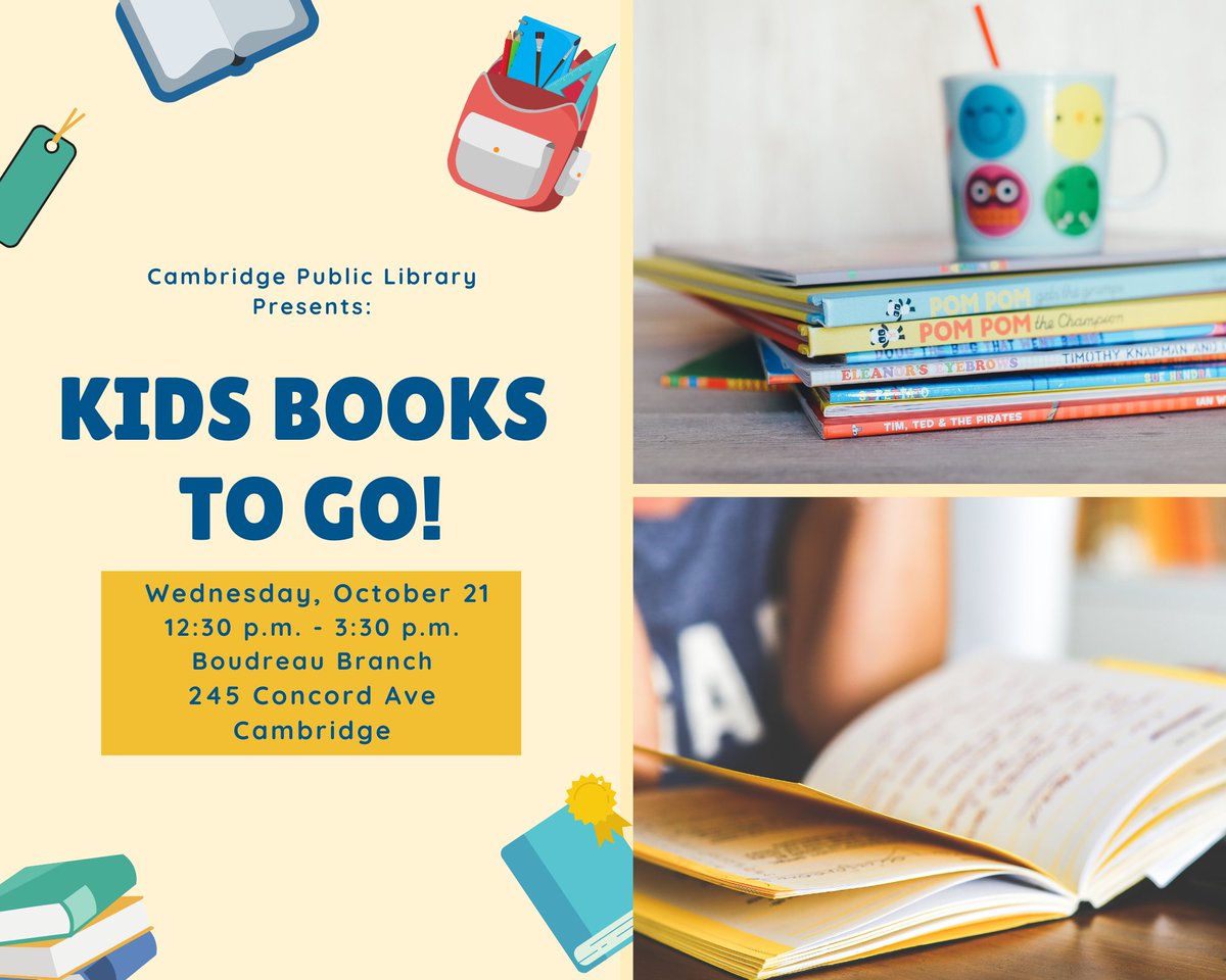 cambridgepl's tweet photo. We have the books the kids like!!
#CPLKids #KidsBooks2Go #CPLReadsTogether #Cambridge #CambMA #CPLLearnsTogether #BookLovers #YoungReaders https://t.co/6G4Uahmsx0