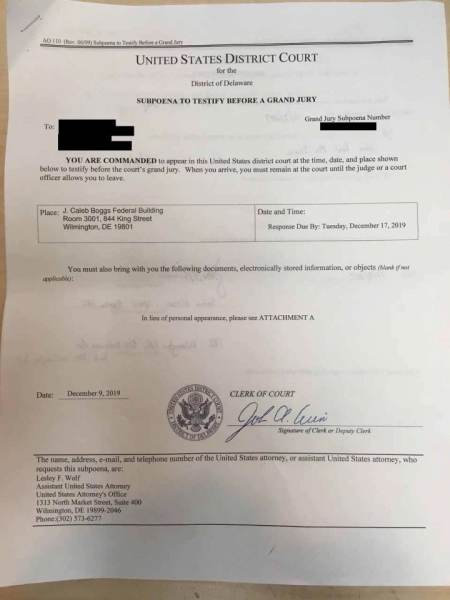 Kermit_Progress's tweet photo. Here Is The @FBI's Grand Jury Subpoena For #HunterBiden's Laptop And The Signature Of A #JoshuaWilson Can Be Seen Through The First Page That Is On The Page Behind
@FBI's #JoshuaWilson Deals In #ChildPorn Crimes
Things Are About To Get Even More Disturbing With #HunterBiden https://t.co/WmlKOboD1X