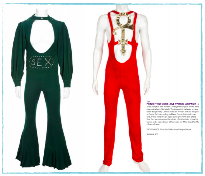 Brown’s signature jumpsuits of the 1970s had a definite influence on Prince's stage wear throughout his life, particularly in the later 1980s and 1990s.