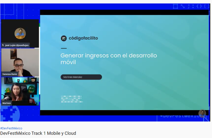 Hoy con #DevFestMexico ! Mañana con #DevFestColombia . Siempre es bueno seguir aprendiendo 😊
