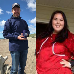 NativeFed's tweet photo. The Eileen Panigeo MacLean Education award goes to Paałuk Reid Magdanz and Qiġñaaq Cordelia Kellie. 🎉 #GoodGovernment #AlaskansDecide https://t.co/67CDH0GPd1