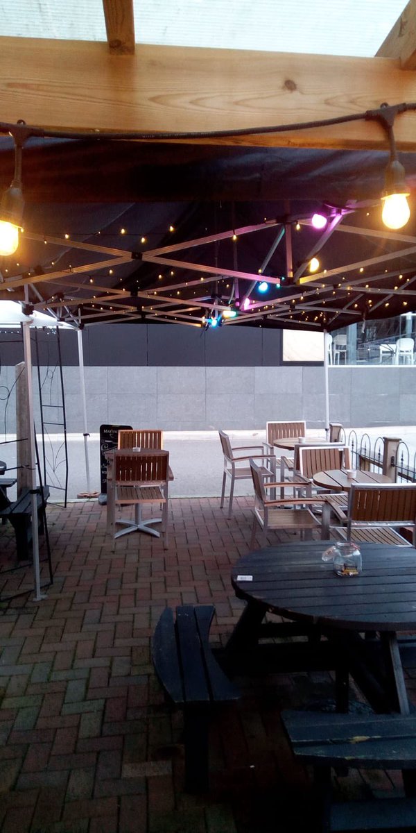 We have a new covered outdoor space <a href="/BaronsLounge/">Baron’s Lounge</a> .We are trying our very best to keep you as safe as possible, please be respectful to Ross, Nat and Ella they really are trying to make your experience in #baronslounge  the best.....