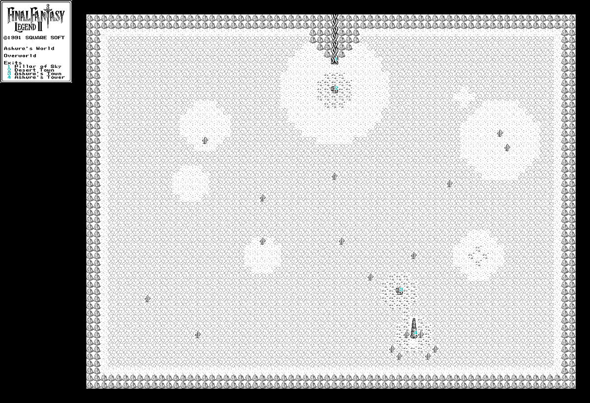 Some feel even smaller than those in Legend 1, but they seem to have more stuff in them. Many are mountainous, with circular clearings in the mountains. You can see a repeating circular/curvature theme, often contrasted with something more square/orthogonal.