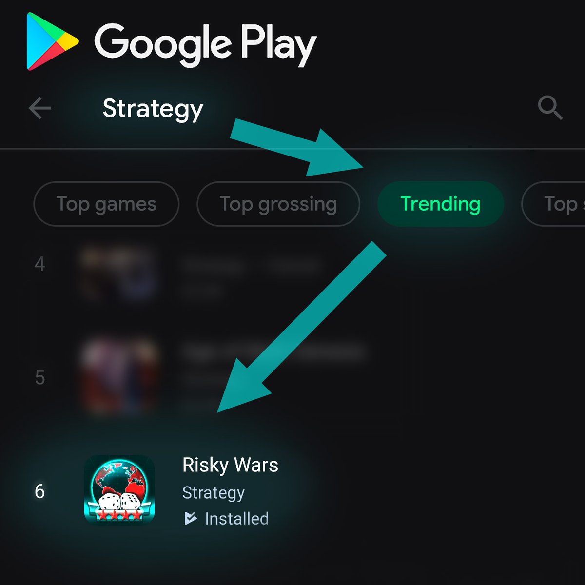 riskywars's tweet photo. ⭐ Thank you !!! ⭐

Today is the second day after the release of Risky Wars.
And now Risky Wars is the #6 trending strategy game on Google Play!

Thank you all sooo much for supporting us and making this possible!

https://t.co/6FYXhB4FrE

#riskywars #vertexarts #risk #riskgame https://t.co/oye5Kl4nyy