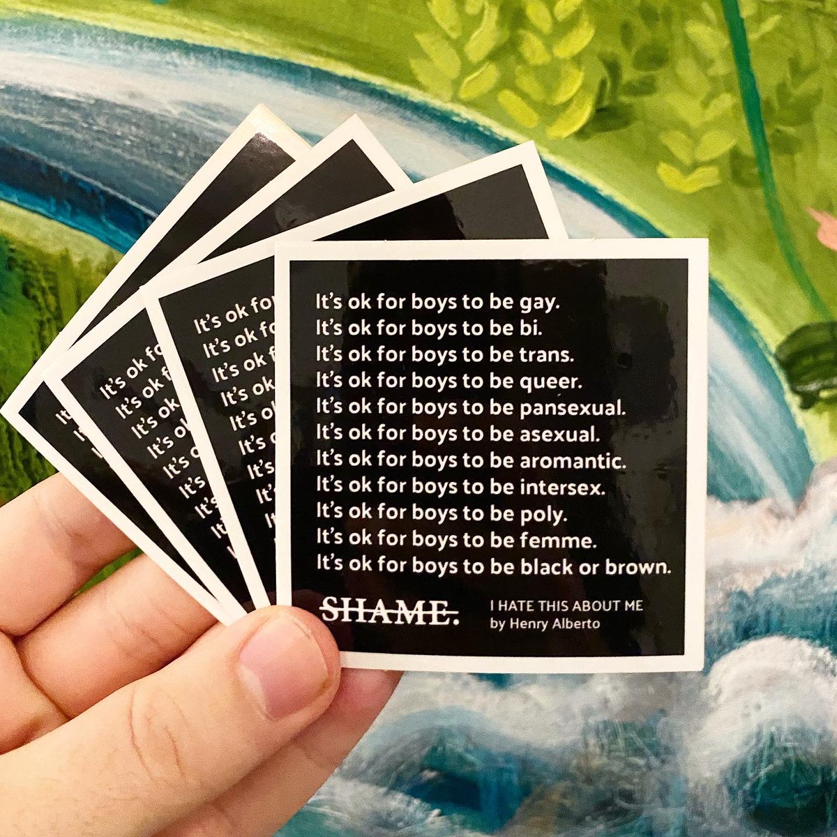 The stickers came in! Link in our profile if you wanna grab one!