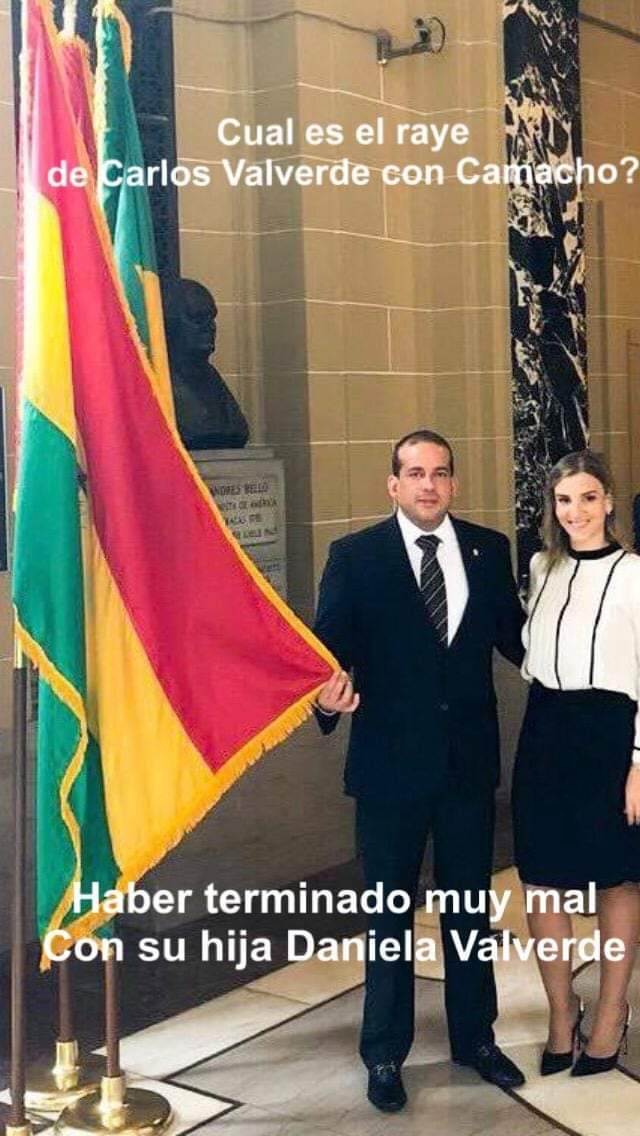 CarlosLeyes9's tweet photo. A ver aclaremos las cosas, cual es el  el verdadero problema de Valverde hacia Camacho?:
Haber terminado muy mal con su hija Daniela Valverde. https://t.co/qUz9WN8WjY