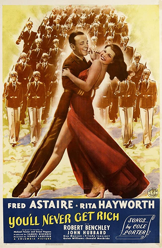 En 1941-1942 llegó a ser pareja de Fred Astaire en: “You'll Never Get Rich” (1941, de Sidney Lanfield), y “You Were Never Lovelier” (1942, de William A. Seiter).Sus primeras películas como protagonista en Hollywood fueron “Blood and Sand” (1941) y “Cover girl” (1944).