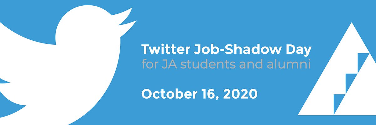 An amazing day! 75+ JA alumni job-shadowed Tweeps (@Twitter employees) during @TwitterForGood Day, then <a href="/sarahrapp_/">Sarah Rapp</a> interviewed @STEMDrMGD and <a href="/michaelmontano/">mm</a> in a phenomenal #GatherTalk. Connect to future career talks and job-shadow opps: gatheralumni.org. #TwitterForGood