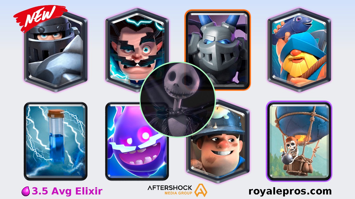 BEST BALLOON DECK EVER! 12 Win Mega Knight Balloon Deck for Grand